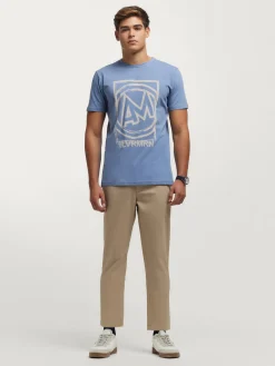 Alvaro Moreno Teen|Camisetas|CAMISETA LOGO Azul