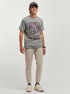 Alvaro Moreno Teen|Camisetas|CAMISETA LOGO Gris