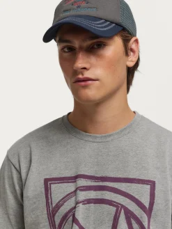 Alvaro Moreno Teen|Camisetas|CAMISETA LOGO Gris