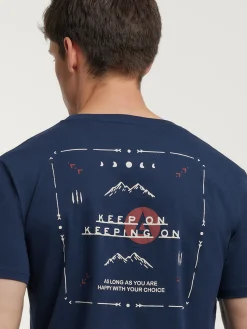 Alvaro Moreno Camisetas|CAMISETA LONG Azul Marino