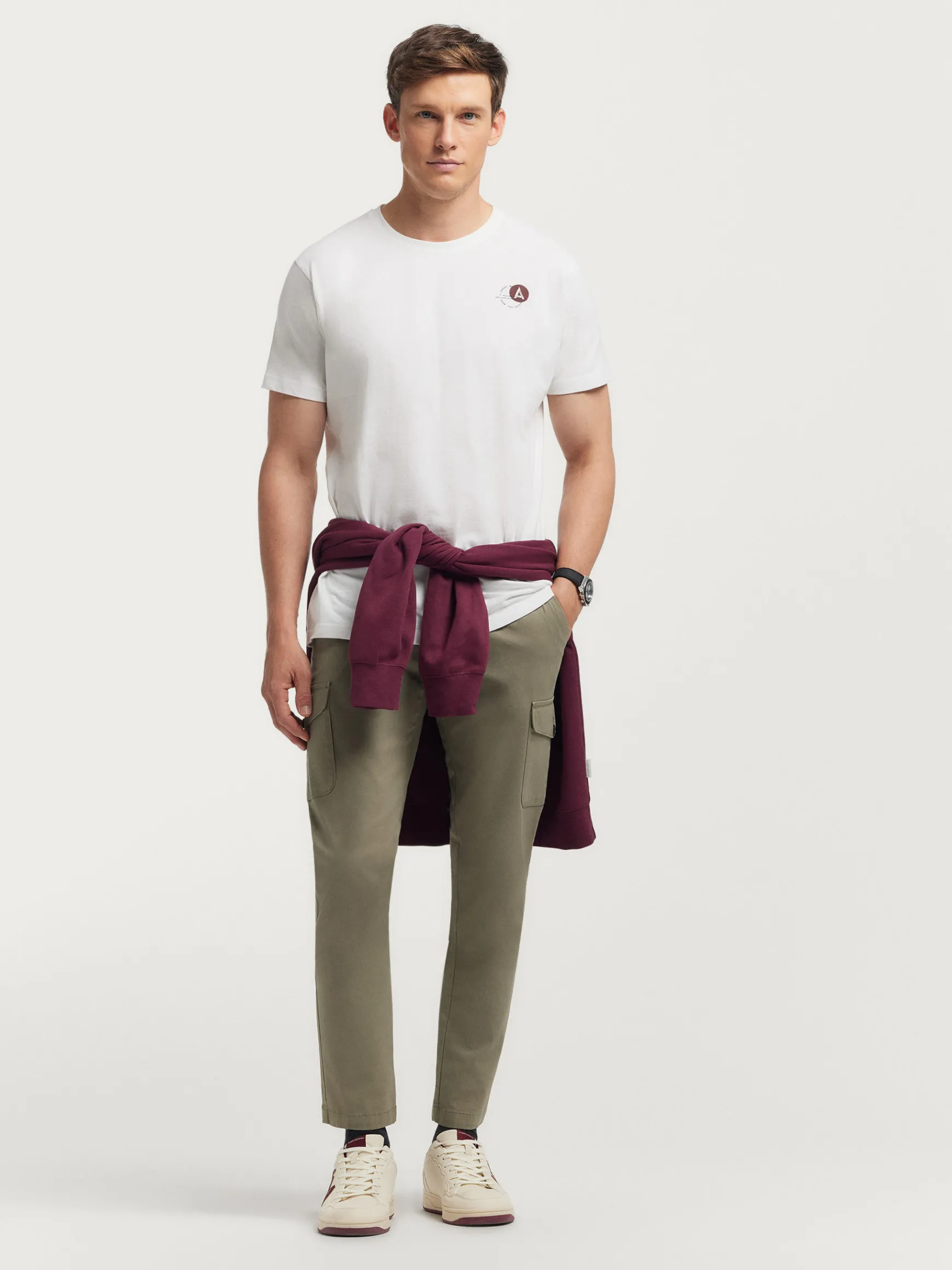 Alvaro Moreno Teen|Camisetas|CAMISETA LONG Blanco