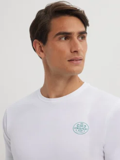 Alvaro Moreno Camisetas|CAMISETA LONGBOARD Blanco