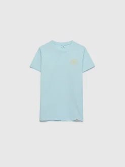 Alvaro Moreno Camisetas|CAMISETA LONGBOARD KIDS Verde Agua