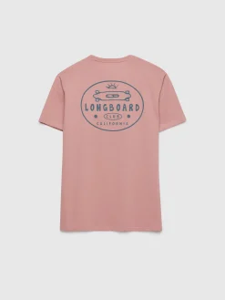 Alvaro Moreno Camisetas|CAMISETA LONGBOARD Rosa