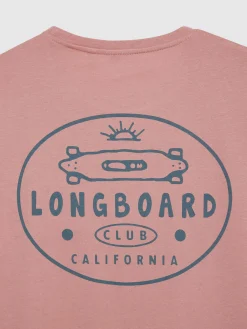 Alvaro Moreno Camisetas|CAMISETA LONGBOARD Rosa