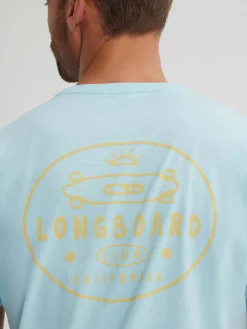Alvaro Moreno Camisetas|CAMISETA LONGBOARD Verde Agua
