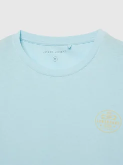 Alvaro Moreno Camisetas|CAMISETA LONGBOARD Verde Agua