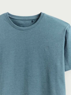 Alvaro Moreno Camisetas|CAMISETA MELANGE Azul