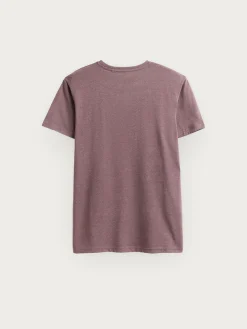 Alvaro Moreno Camisetas|CAMISETA MELANGE Burdeos