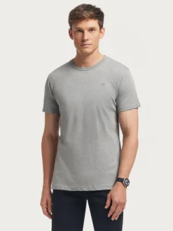 Alvaro Moreno Camisetas|CAMISETA MELANGE Gris