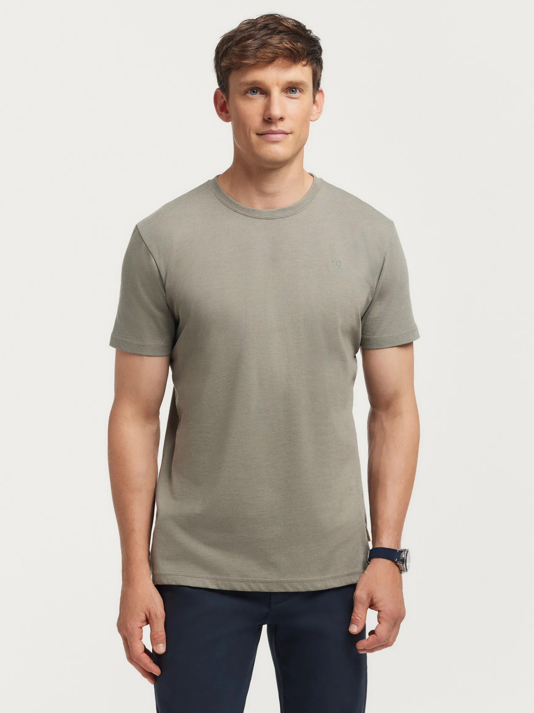 Alvaro Moreno Camisetas|CAMISETA MELANGE Verde