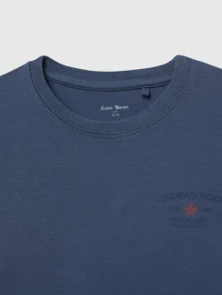 Alvaro Moreno Camisetas|CAMISETA MOTOR KIDS Azul