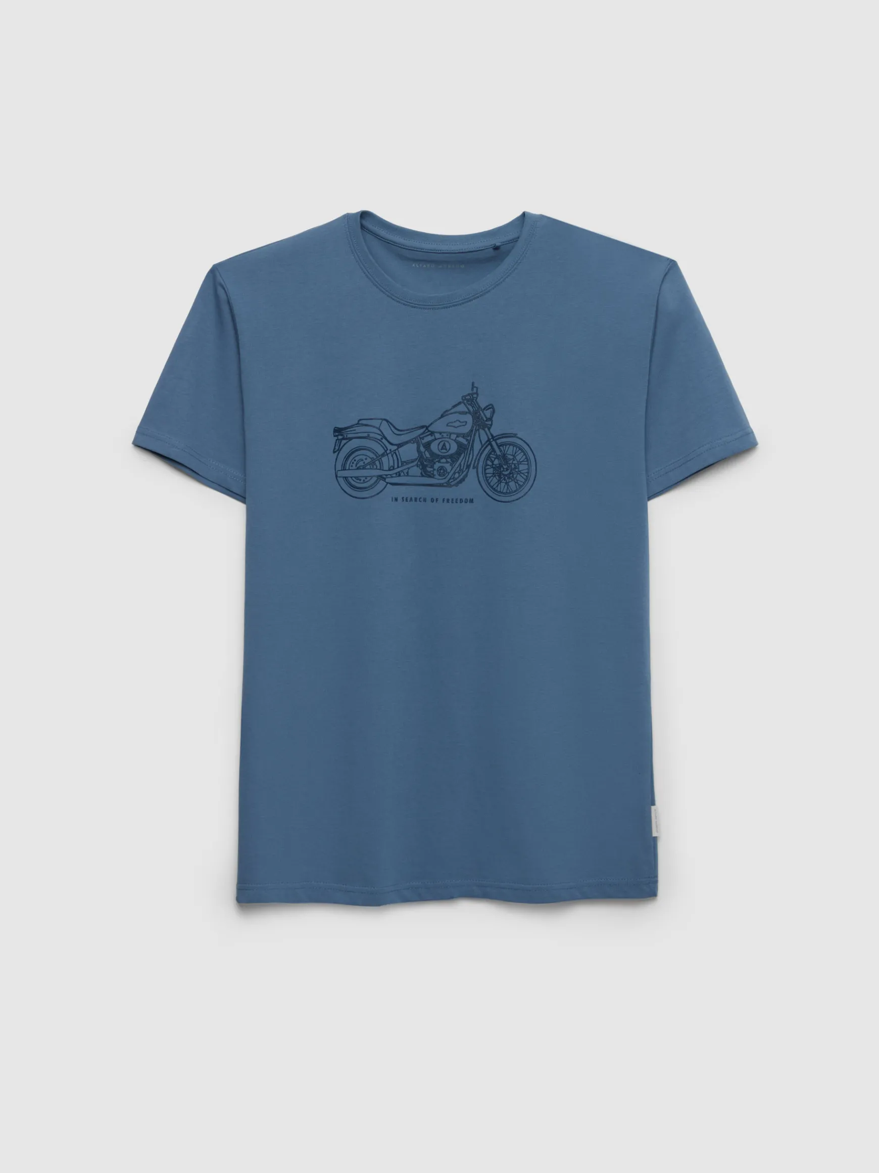 Alvaro Moreno Camisetas|CAMISETA MOTORCYCLE Azul