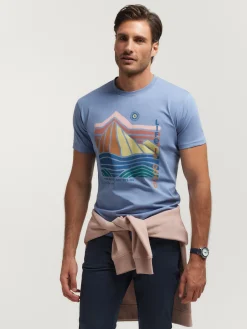 Alvaro Moreno Teen|Camisetas|CAMISETA NATURE Azul