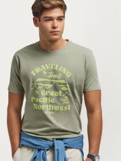 Alvaro Moreno Camisetas|CAMISETA PACIFIC Verde