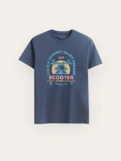 Alvaro Moreno Camisetas|CAMISETA SCOOTER Azul Marino