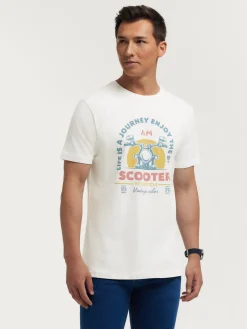 Alvaro Moreno Camisetas|CAMISETA SCOOTER Blanco