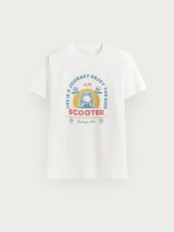 Alvaro Moreno Camisetas|CAMISETA SCOOTER Blanco