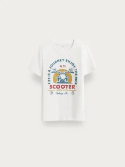 Alvaro Moreno Camisetas|CAMISETA SCOOTER KIDS Blanco