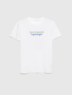 Alvaro Moreno Camisetas|CAMISETA SKATEBOARD Blanco