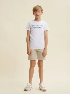 Alvaro Moreno Camisetas|CAMISETA SKATEBOARD KIDS Blanco