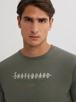 Alvaro Moreno Camisetas|CAMISETA SKATEBOARD Verde