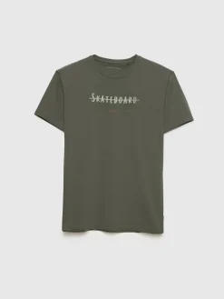 Alvaro Moreno Camisetas|CAMISETA SKATEBOARD Verde