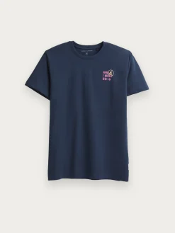 Alvaro Moreno Teen|Camisetas|CAMISETA SNOW Azul Marino