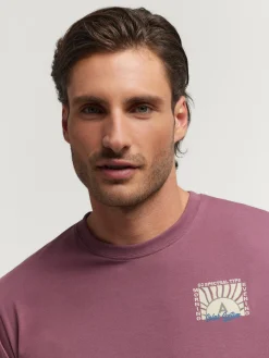 Alvaro Moreno Teen|Camisetas|CAMISETA SOLAR Burdeos