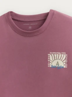 Alvaro Moreno Teen|Camisetas|CAMISETA SOLAR Burdeos