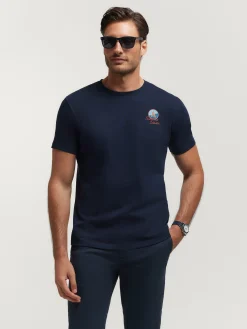 Alvaro Moreno Camisetas|CAMISETA SUNSET Azul Marino