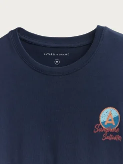 Alvaro Moreno Camisetas|CAMISETA SUNSET Azul Marino