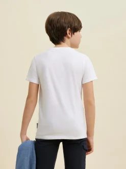 Alvaro Moreno Camisetas|CAMISETA USA KIDS Blanco