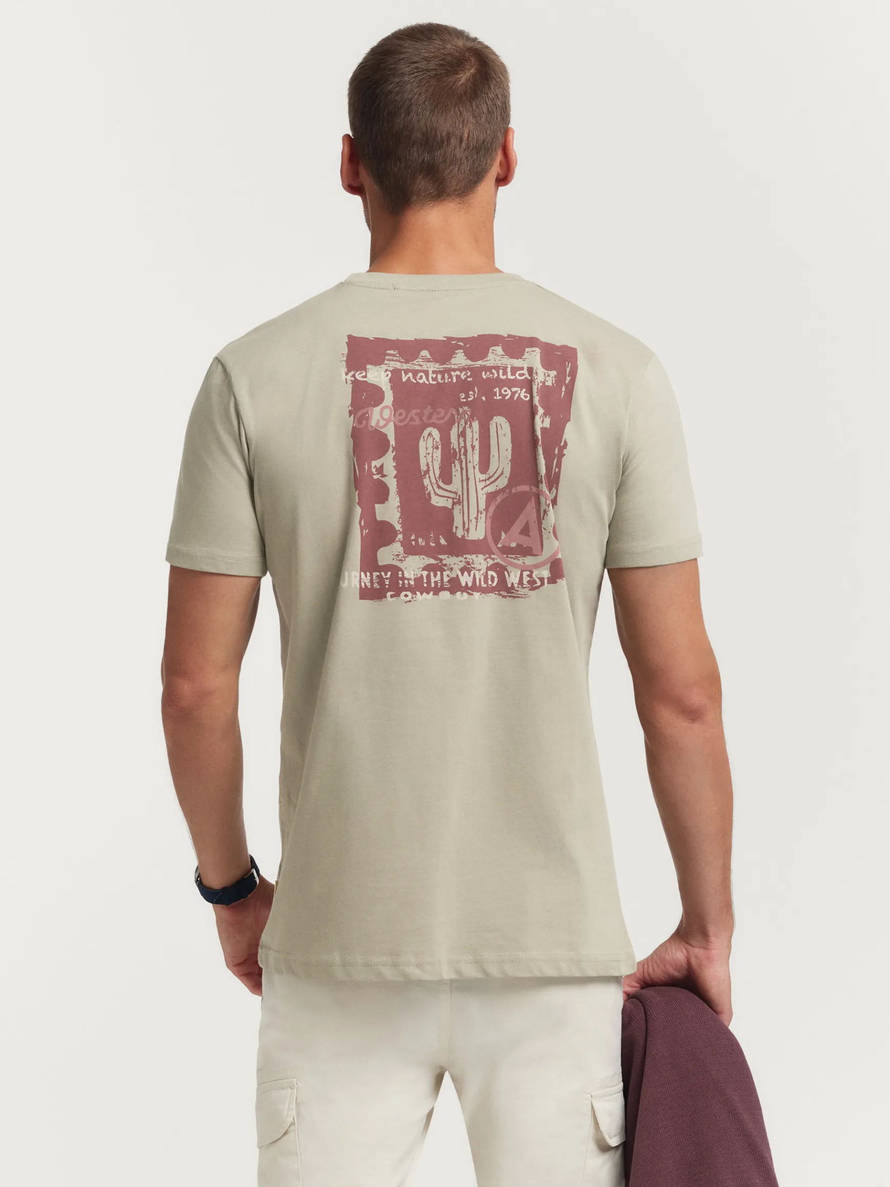 Alvaro Moreno Camisetas|CAMISETA WESTERN Verde