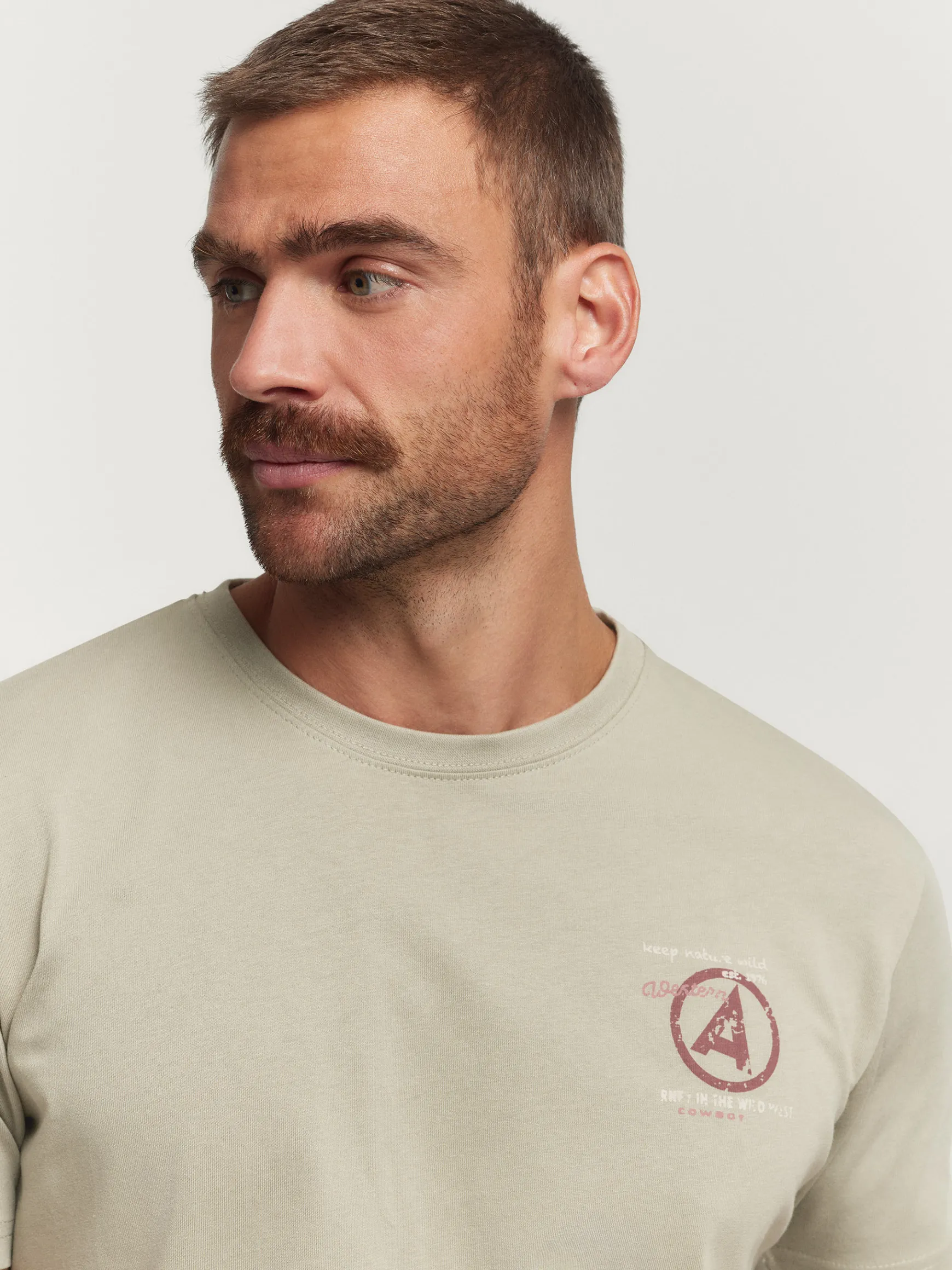 Alvaro Moreno Camisetas|CAMISETA WESTERN Verde