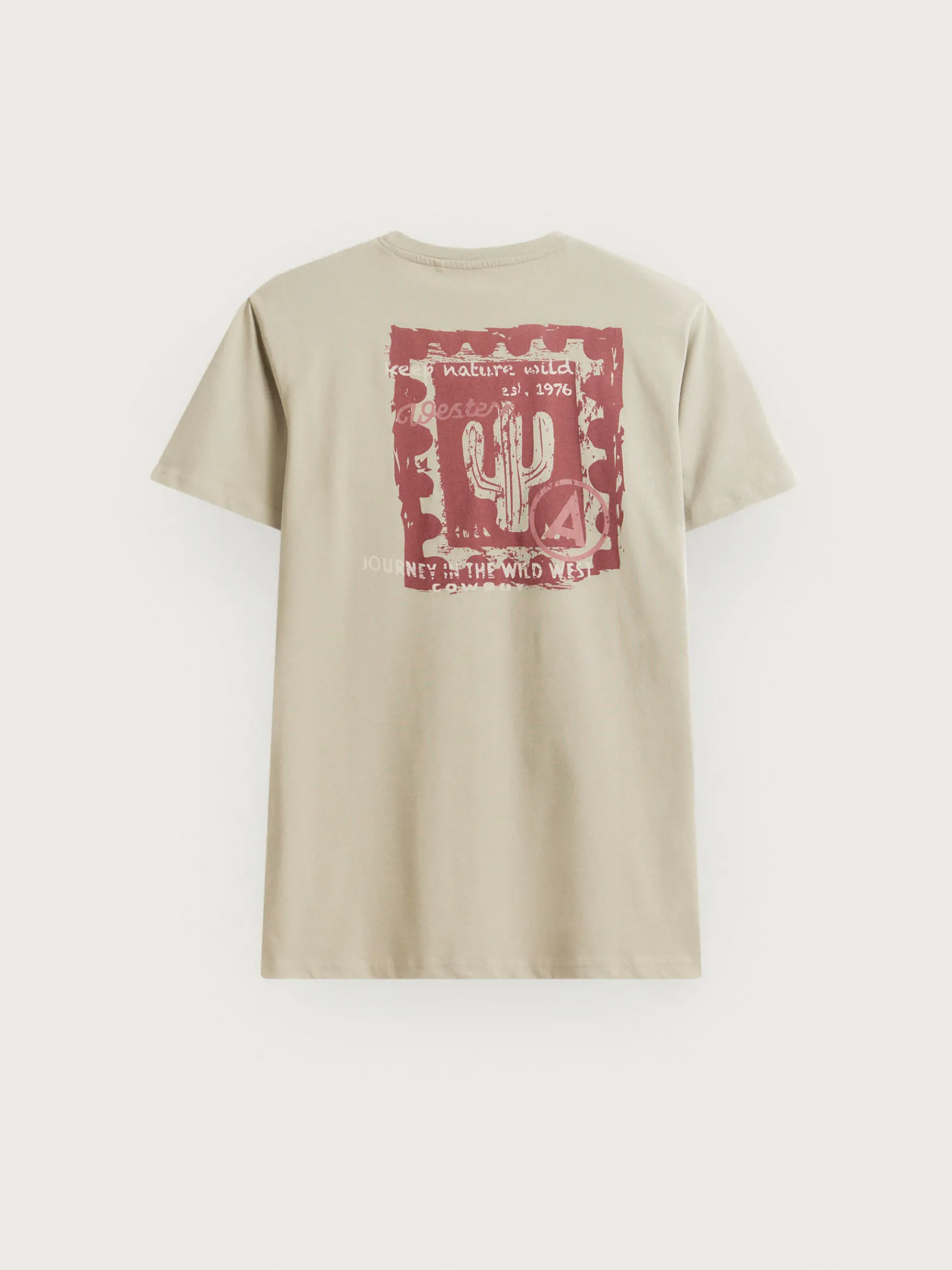 Alvaro Moreno Camisetas|CAMISETA WESTERN Verde