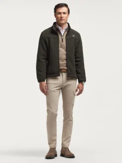 Alvaro Moreno Cazadoras Y Parkas|CAZADORA POLAR Verde