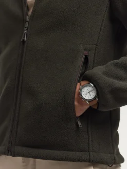 Alvaro Moreno Cazadoras Y Parkas|CAZADORA POLAR Verde