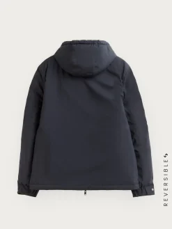 Alvaro Moreno Cazadoras Y Parkas|CAZADORA RATCHED REVERSIBLE | MARRÓN Azul Marino