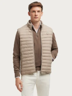 Alvaro Moreno Chalecos|CHALECO DENKER Beige