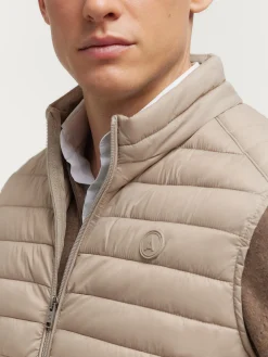 Alvaro Moreno Chalecos|CHALECO DENKER Beige