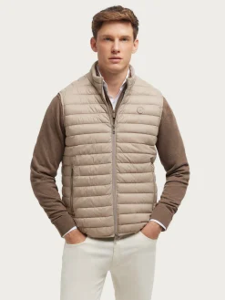 Alvaro Moreno Chalecos|CHALECO DENKER Beige