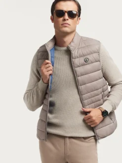 Alvaro Moreno Chalecos|CHALECO MORRISON Beige