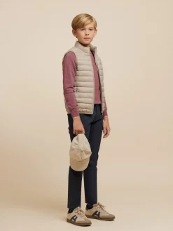Alvaro Moreno Cazadoras Y Chalecos|CHALECO NIRO KIDS Beige