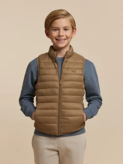 Alvaro Moreno Cazadoras Y Chalecos|CHALECO NIRO KIDS Mostaza