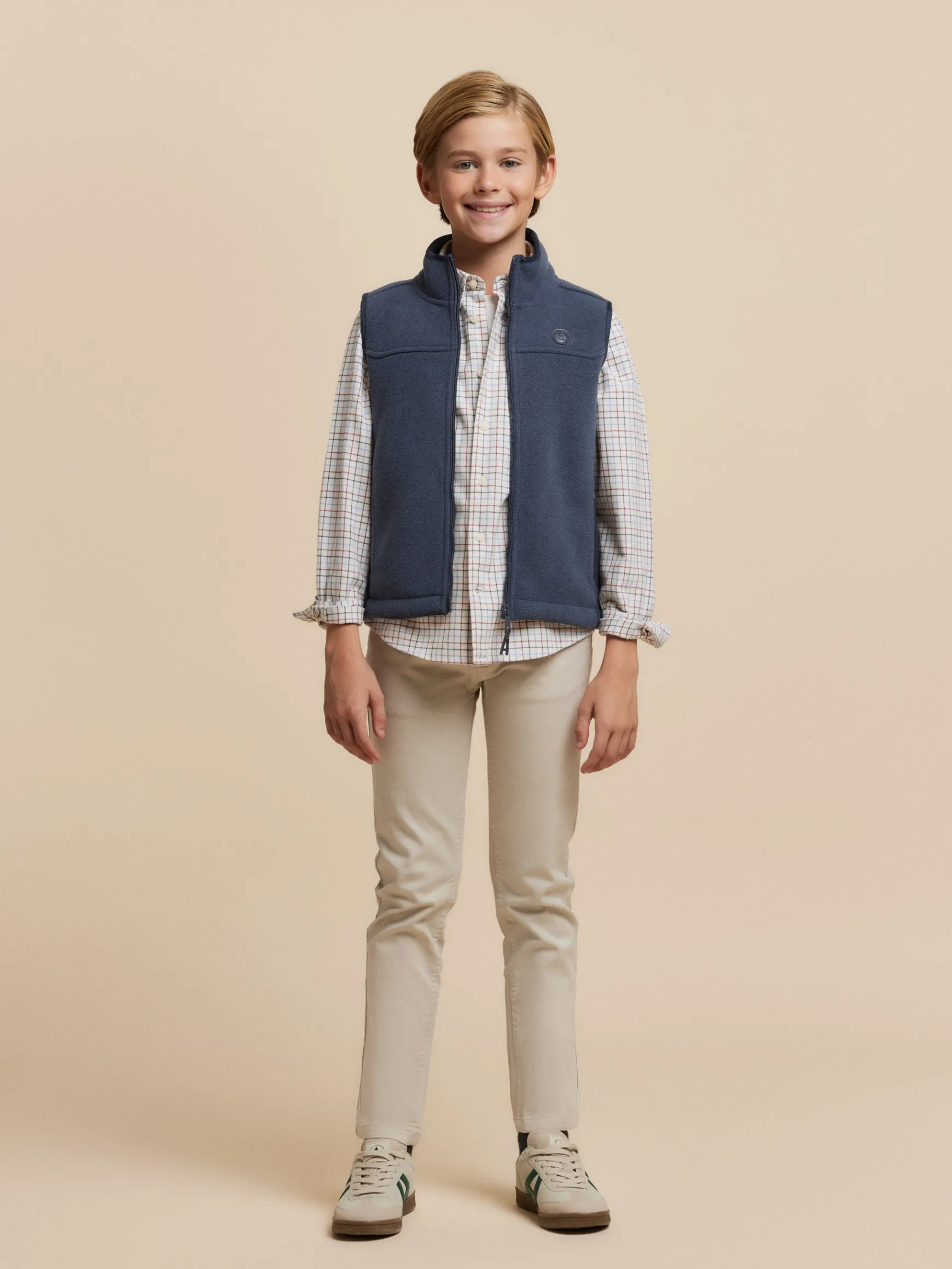 Alvaro Moreno Cazadoras Y Chalecos|CHALECO SIERRA KIDS Azul
