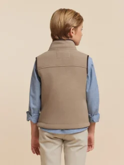 Alvaro Moreno Cazadoras Y Chalecos|CHALECO SIERRA KIDS Beige
