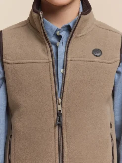 Alvaro Moreno Cazadoras Y Chalecos|CHALECO SIERRA KIDS Beige