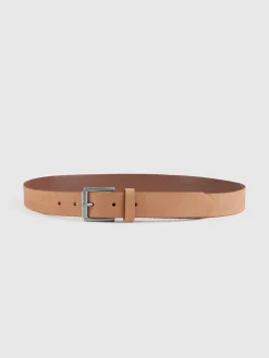 Alvaro Moreno Cinturones|CINTURON NOBUCK Beige