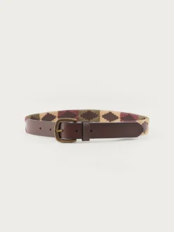 Alvaro Moreno Accesorios|CINTURON PAMPA KIDS Burdeos